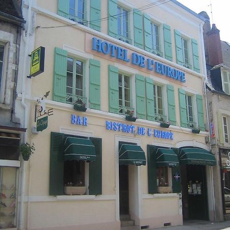Logis De L'Europe Restaurant Le Cepage Hotel Corbigny Bagian luar foto
